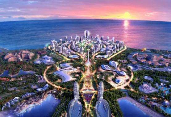 恒大海南?；ǖ何氯窍钅?Evergrande Ocean Flower Island